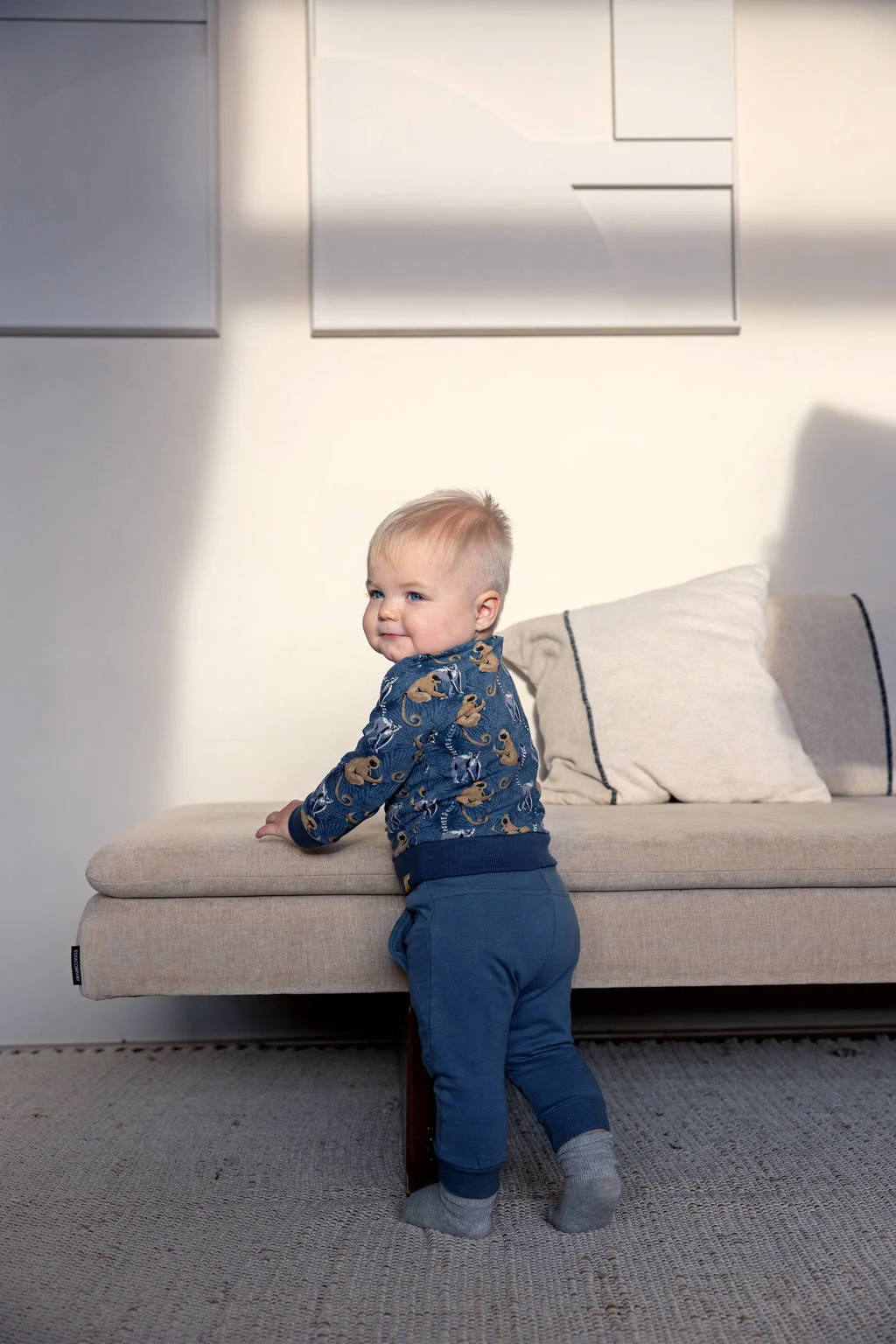 Dirkje sweater blauw