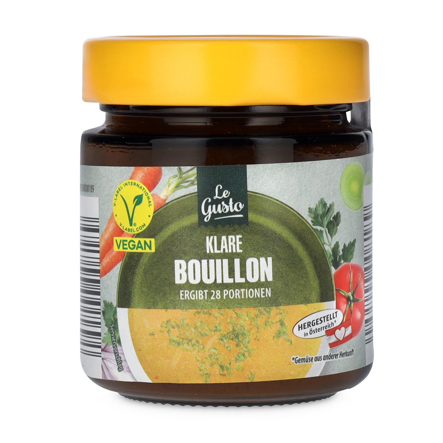 LE GUSTO Suppe im Glas, Klar