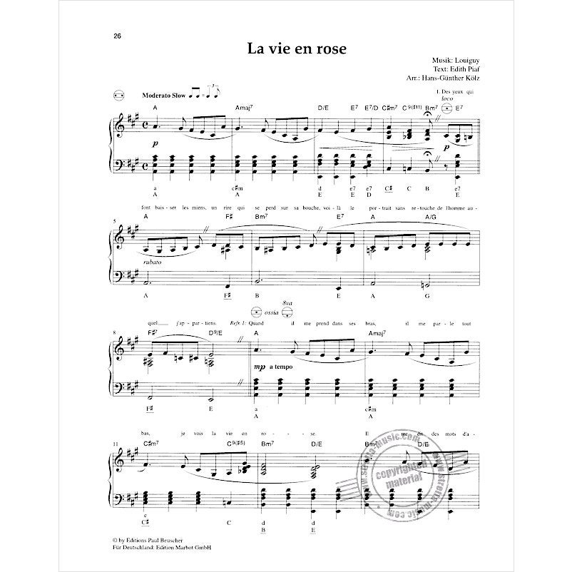 Holzschuh - Akkordeon Pur: Edith Piaf