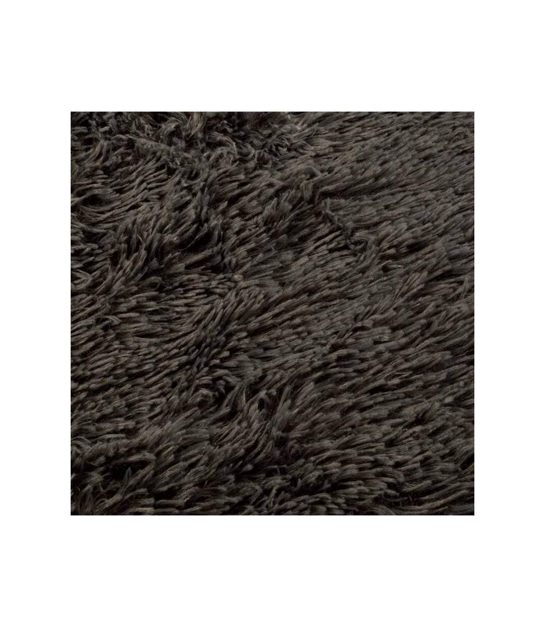 Paris Prix - Coussin Pour Chien & Chat fluffy 80cm Anthracite