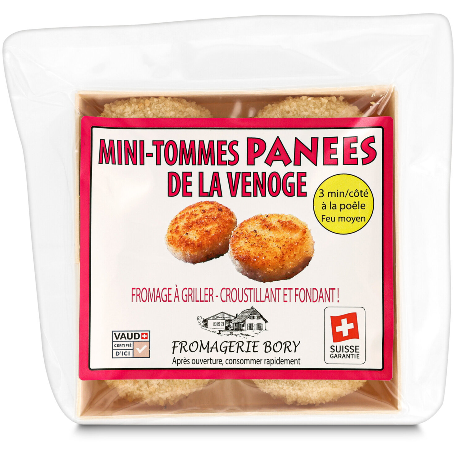 Bory Mini-Tommes paniert 4x65g