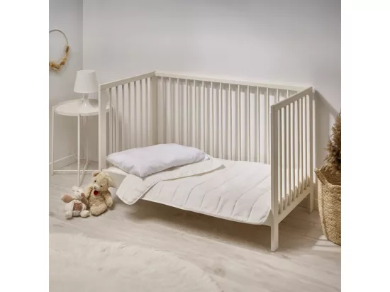 Couette Coton Bio Bébé - Coton issu de l'agriculture biologique - 75x120cm