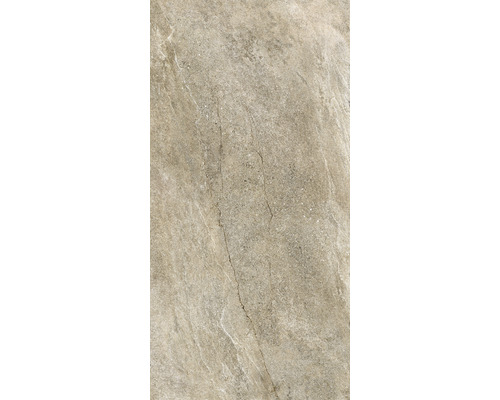 FLAIRSTONE porseleinen terrastegel City Wave beige gerectificeerde rand 120 x 60 x 2 cm