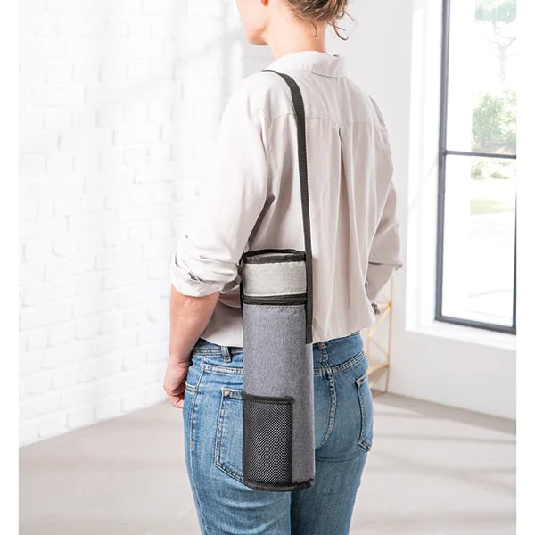 Lot glacière souple 30 L et porte-bouteille isotherme 1,5 L Mathon