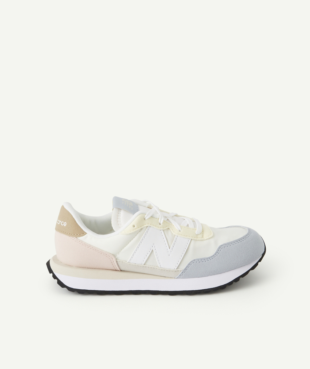 NEW BALANCEBASKETS 237 BEIGE ROSE ET BLEU