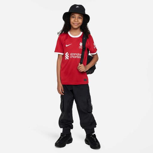 Uniforme titular do Liverpool da Nike para a temporada 23/24