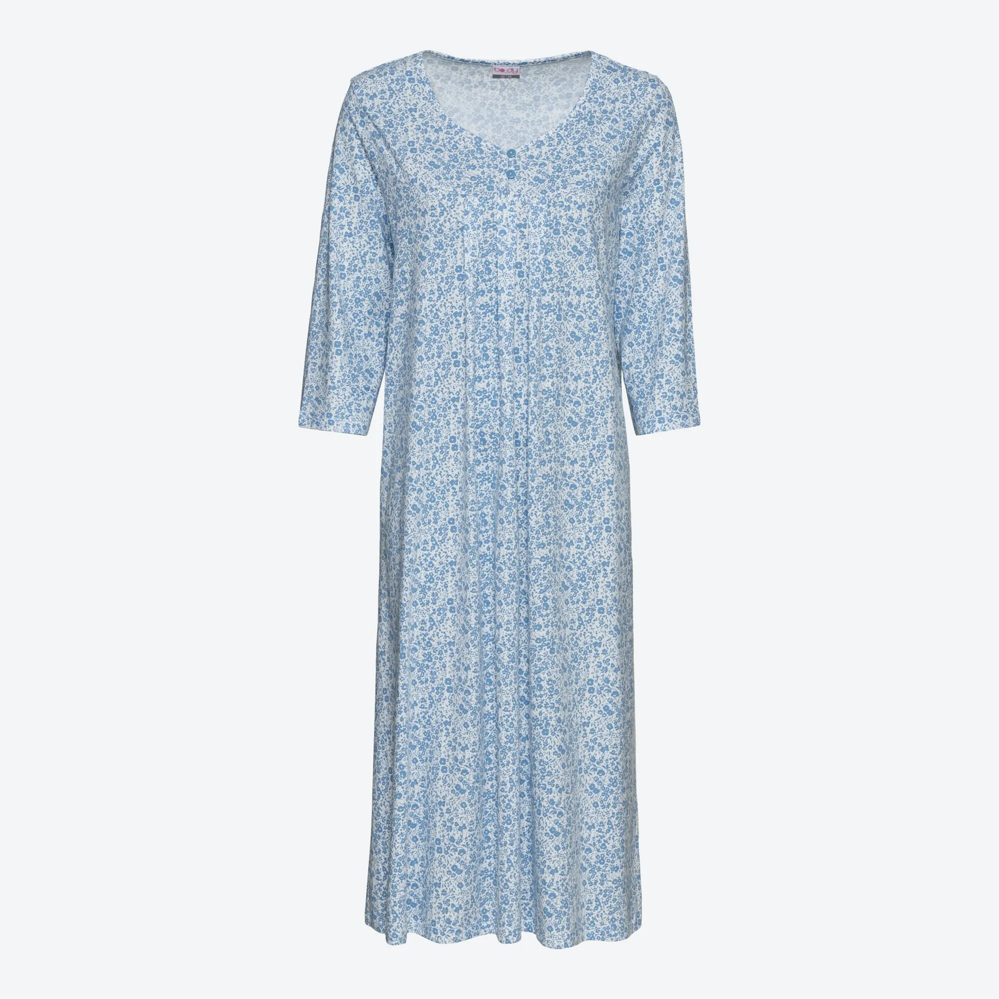 Damen-Nachthemd mit Blümchen-Muster