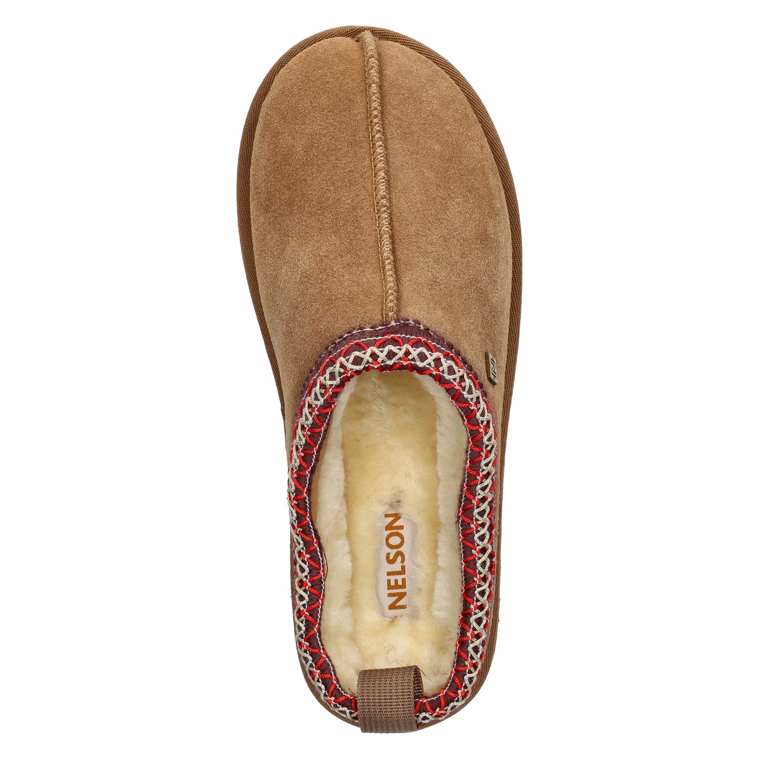 dames pantoffel Nelson Cognac