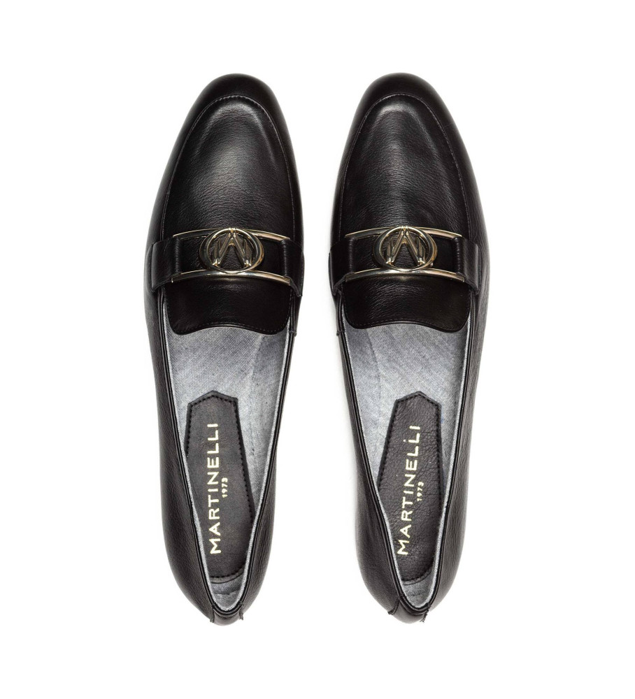Mocassins Martinelli Amazonas em couro preto