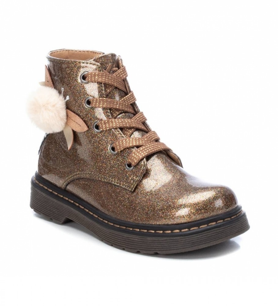 Botas de cano curto Xti Kids 150212 douradas