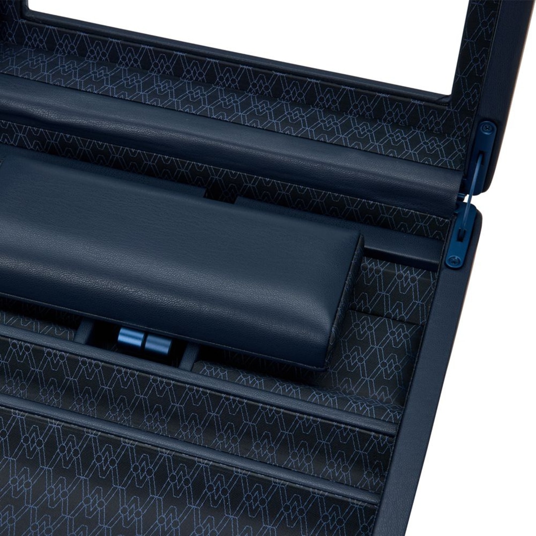 Wolf 1834 Earth Uhren- und Schmuckbox Blau