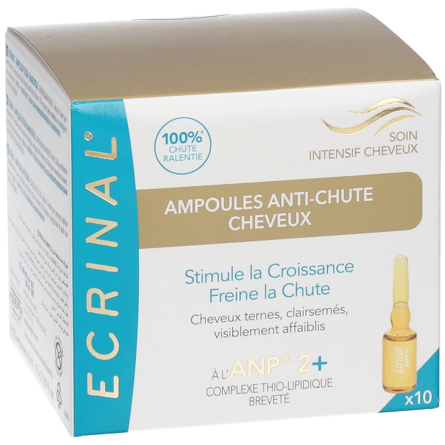 ECRINAL® Intensiv-Haarpflege Ampullen gegen Haarausfall mit ANP® 2+