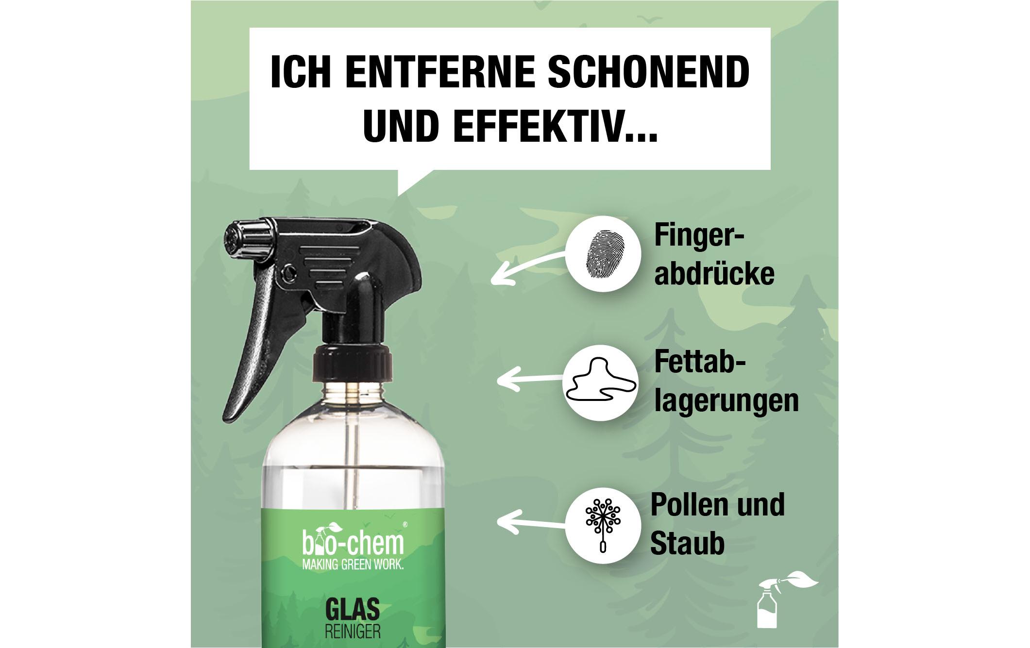 Glasreiniger 750 mlZuverlässiger Reiniger für alle Oberflächen aus Glas