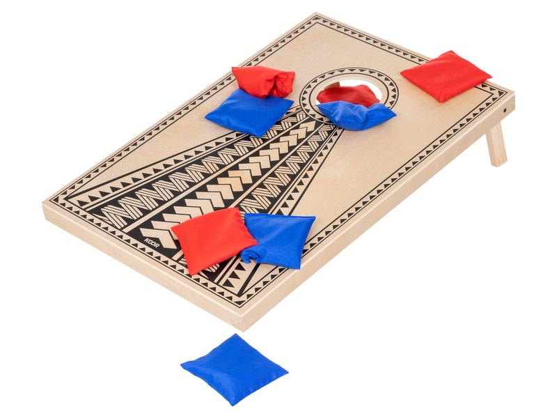 KOOR Cornhole mit 2 Boards Geschicklichkeitsspiel für die ganze Familie
