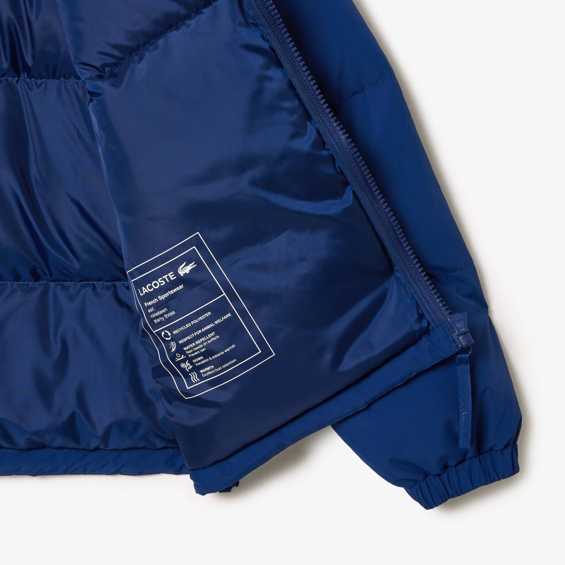 Lacoste| Herren Daunenjacke mit Kapuze