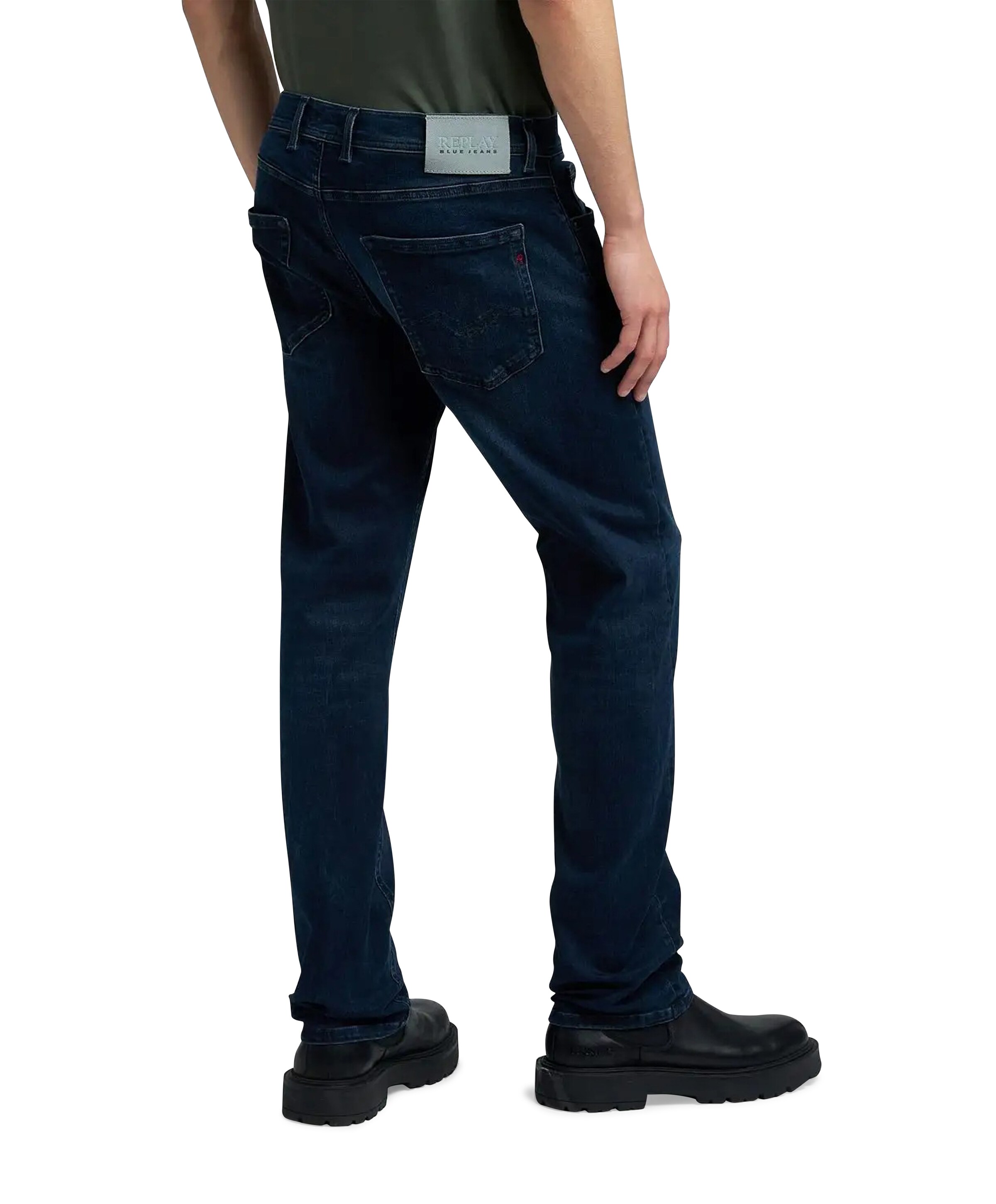 Replay Grover jeans blauw