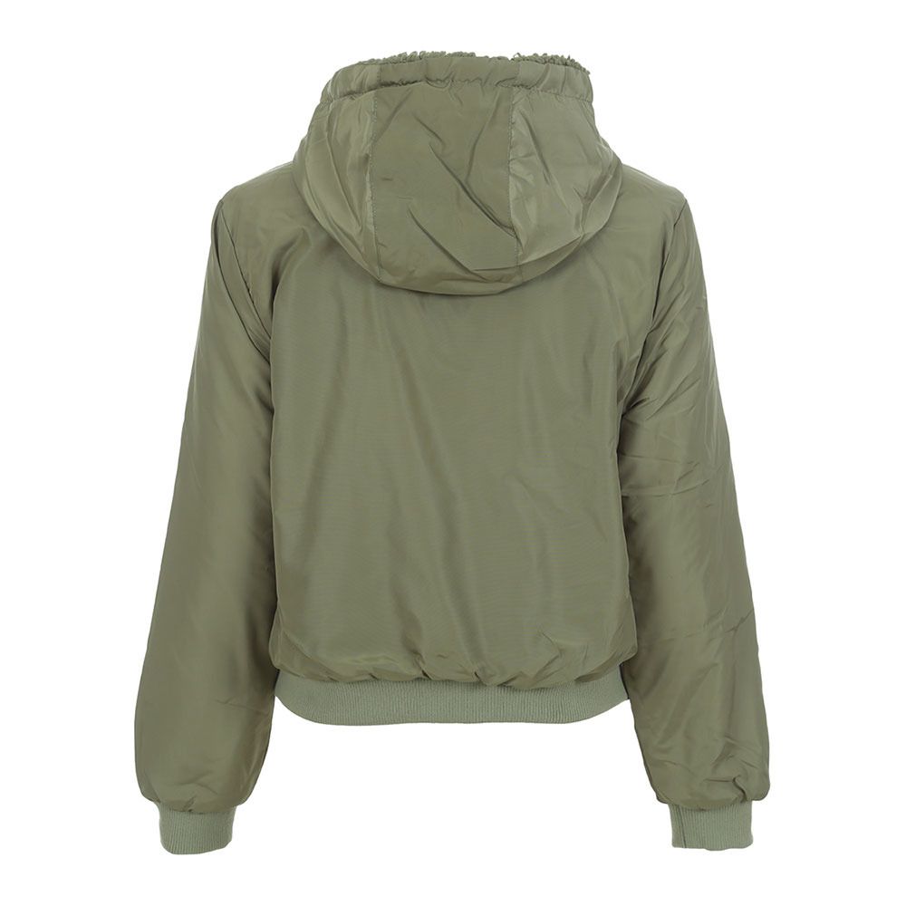 Hurley REVERSIBLE SHERPA - Veste Femme oil green