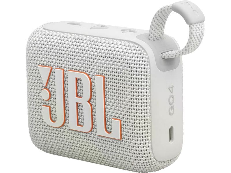JBL Go 4 Weiss Ultra-kompakter Bluetooth-Lautsprecher