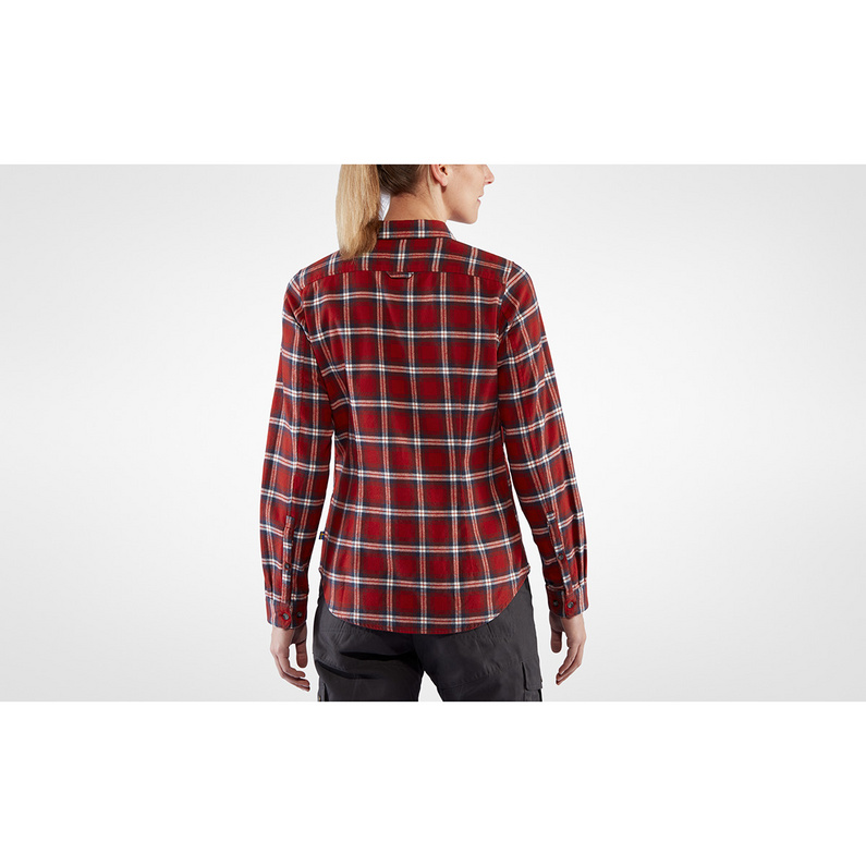 Fjällräven Damen Övik Flannel Bluse