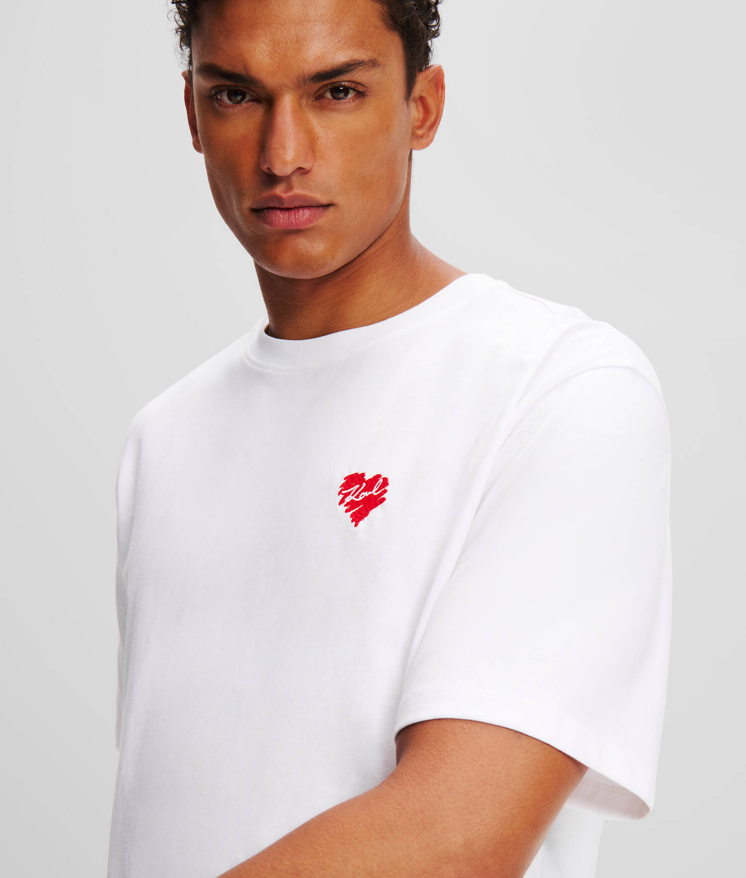 T-SHIRT K/HEART - Blanc