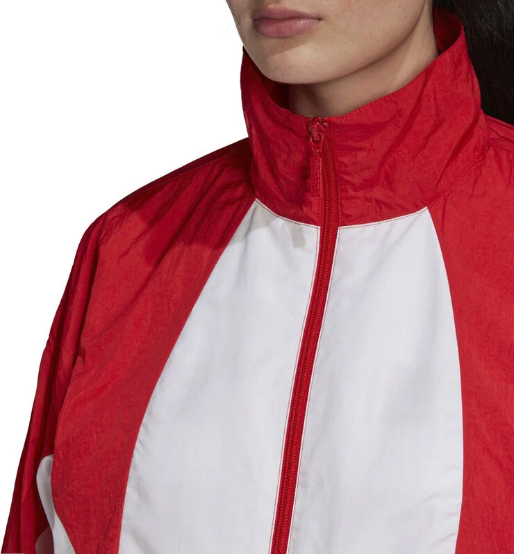 adidas Big Logo Track jakke Rød