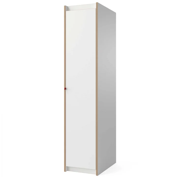 Tojo - steh Schrank Anbaumodul, weiss