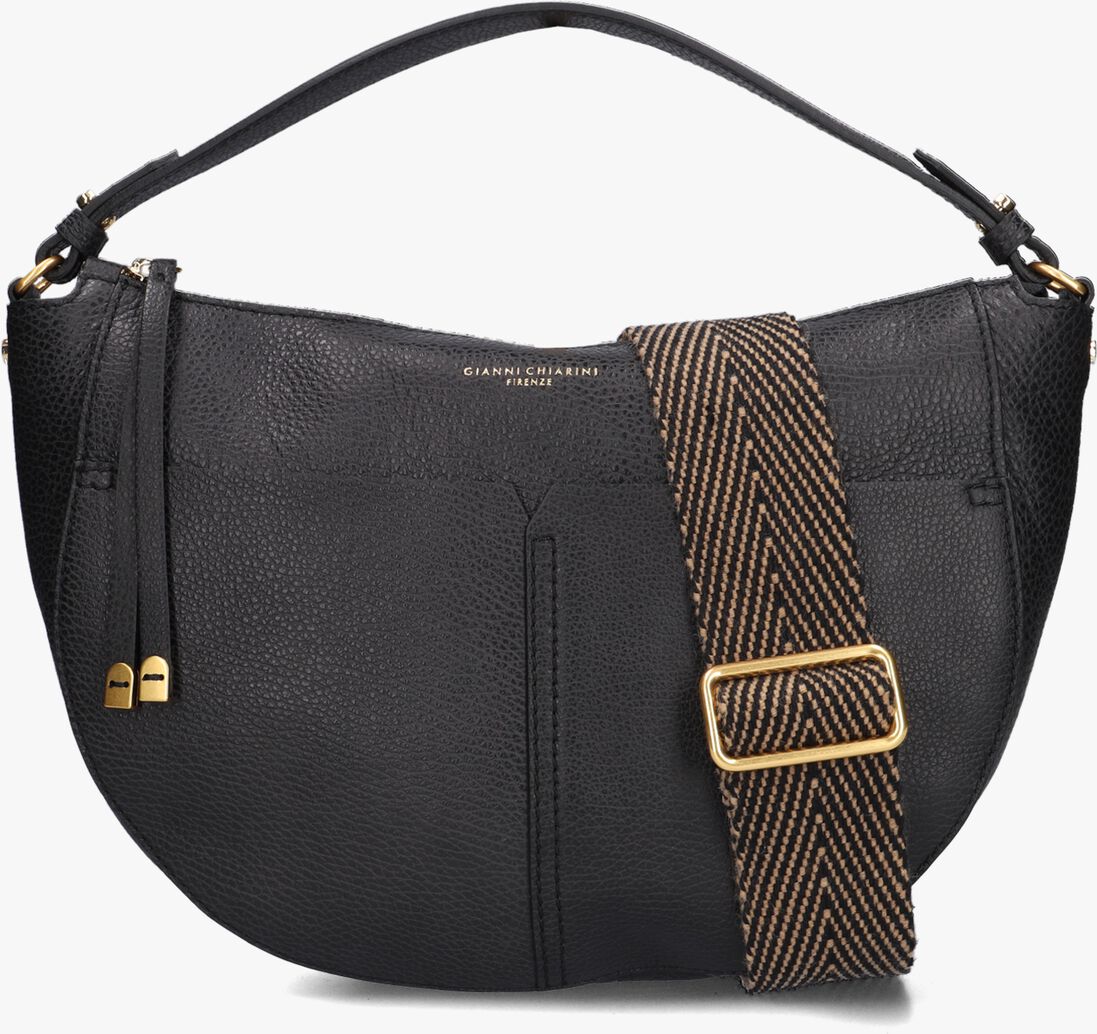 GIANNI CHIARINI zwarte gianni chiarini schoudertas ginko