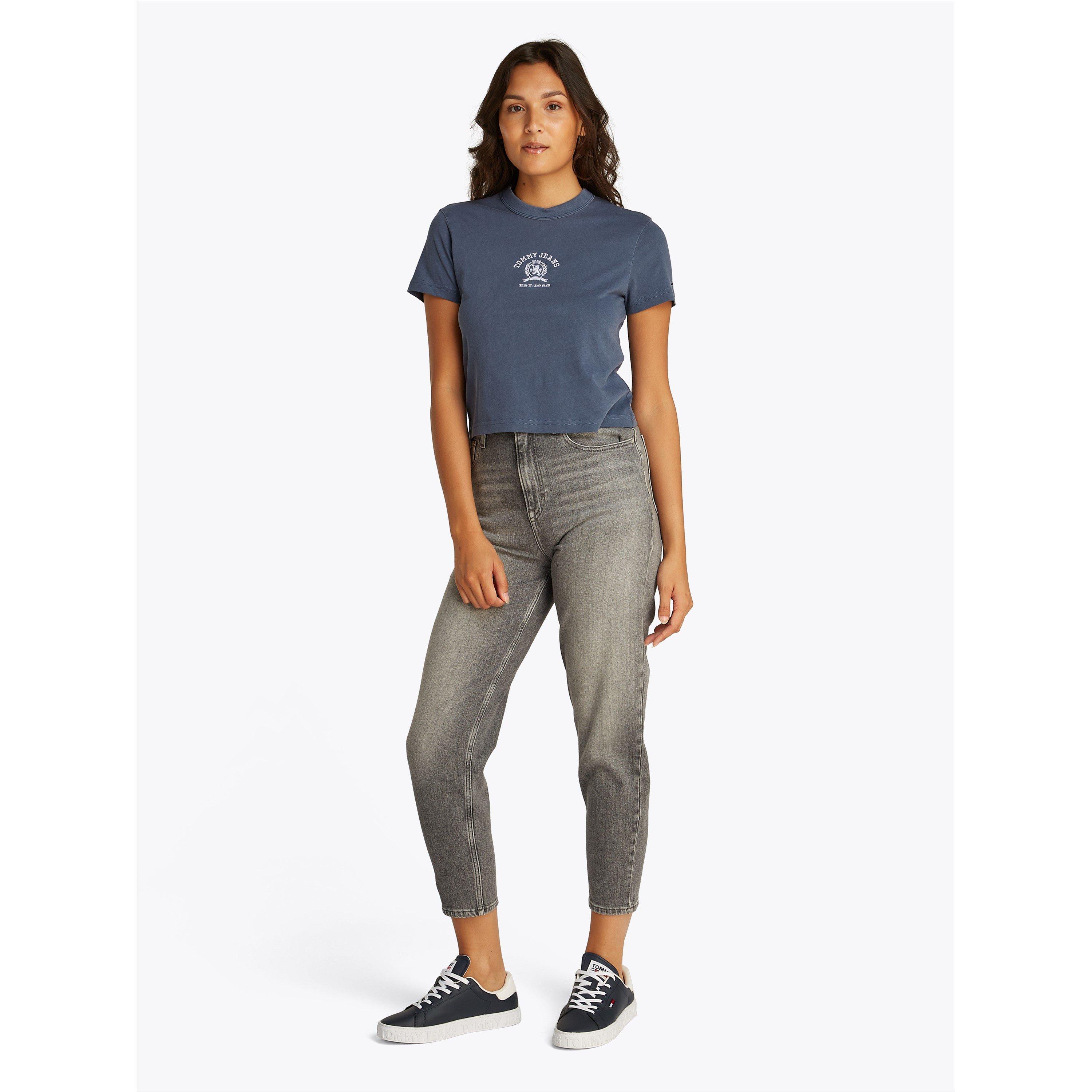 Tommy Jeans TJW REG SH VARSITY CREST TEE