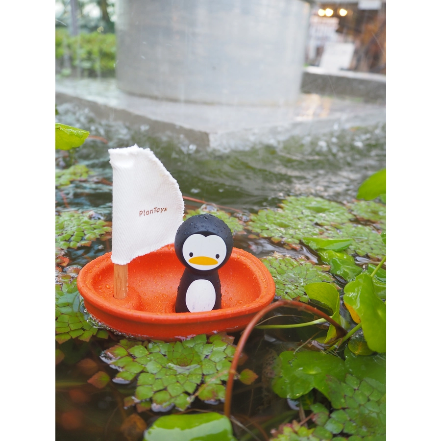 PlanToys Segelboot Pinguin