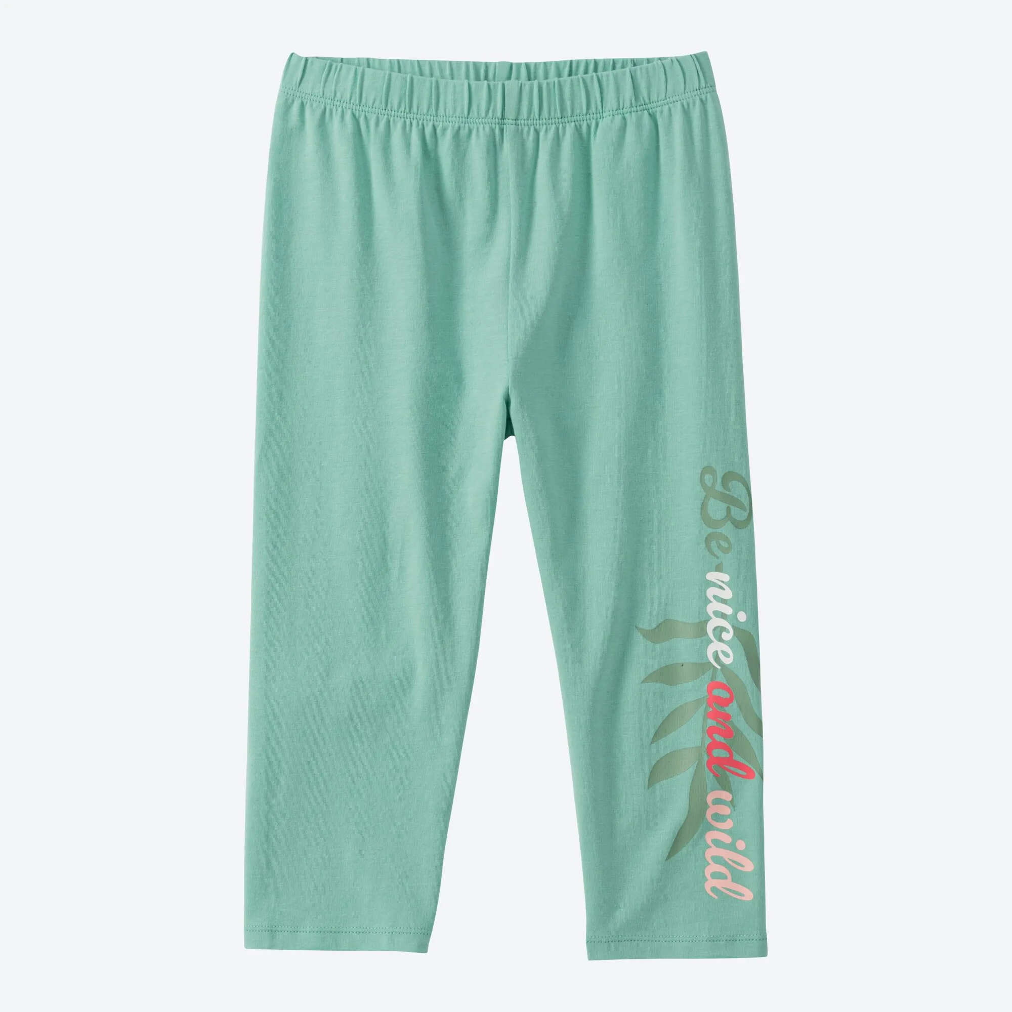 Mädchen-Caprihose mit schönem Schriftzug
