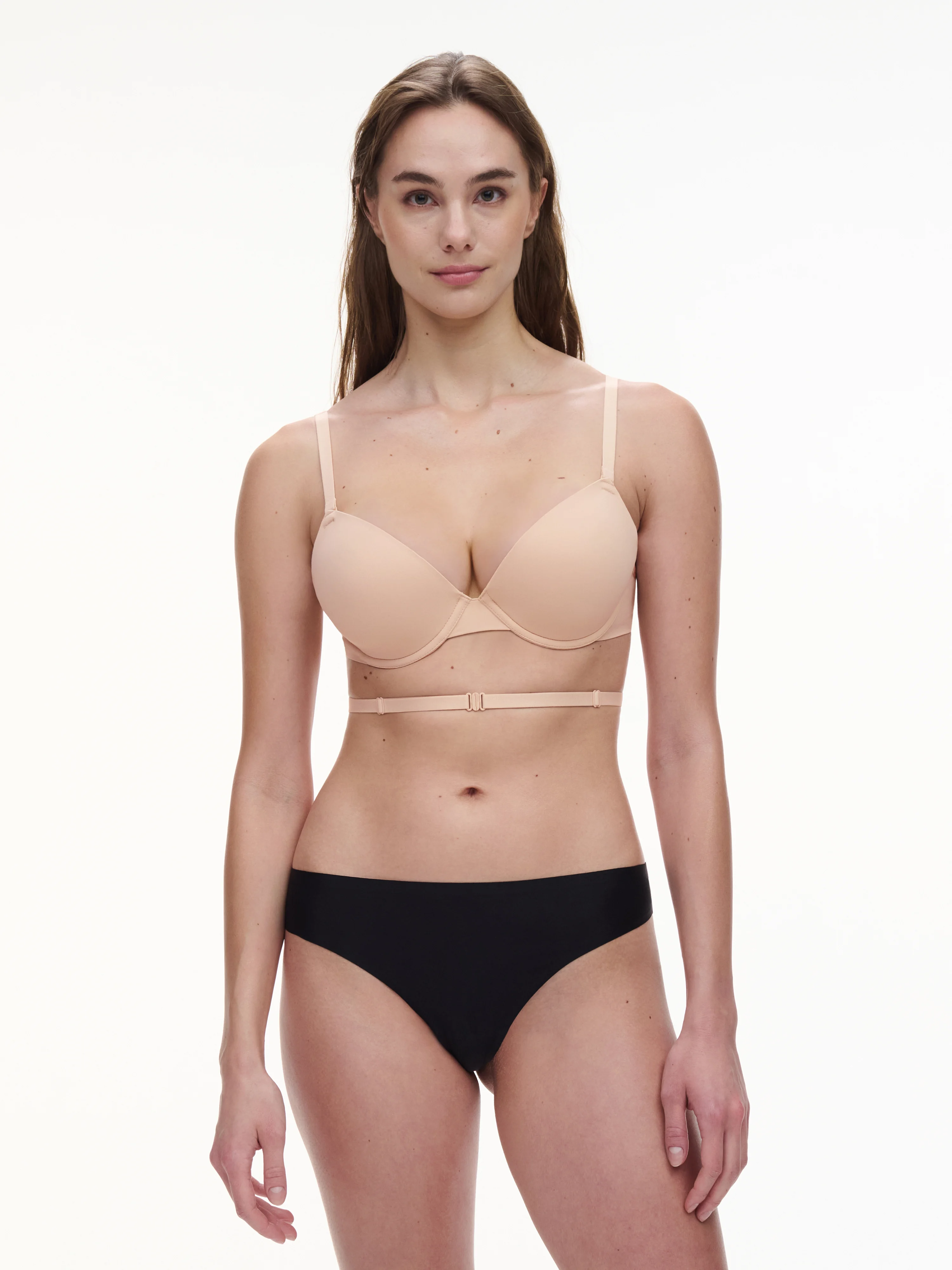 OPEN BACK - Soutien-gorge coques dos nu | Beige