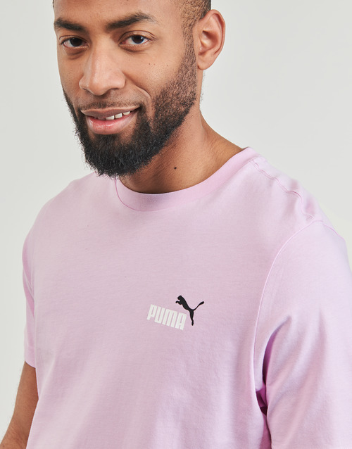 Puma - ESS+ 2 COL SMALL LOGO TEE - Violet