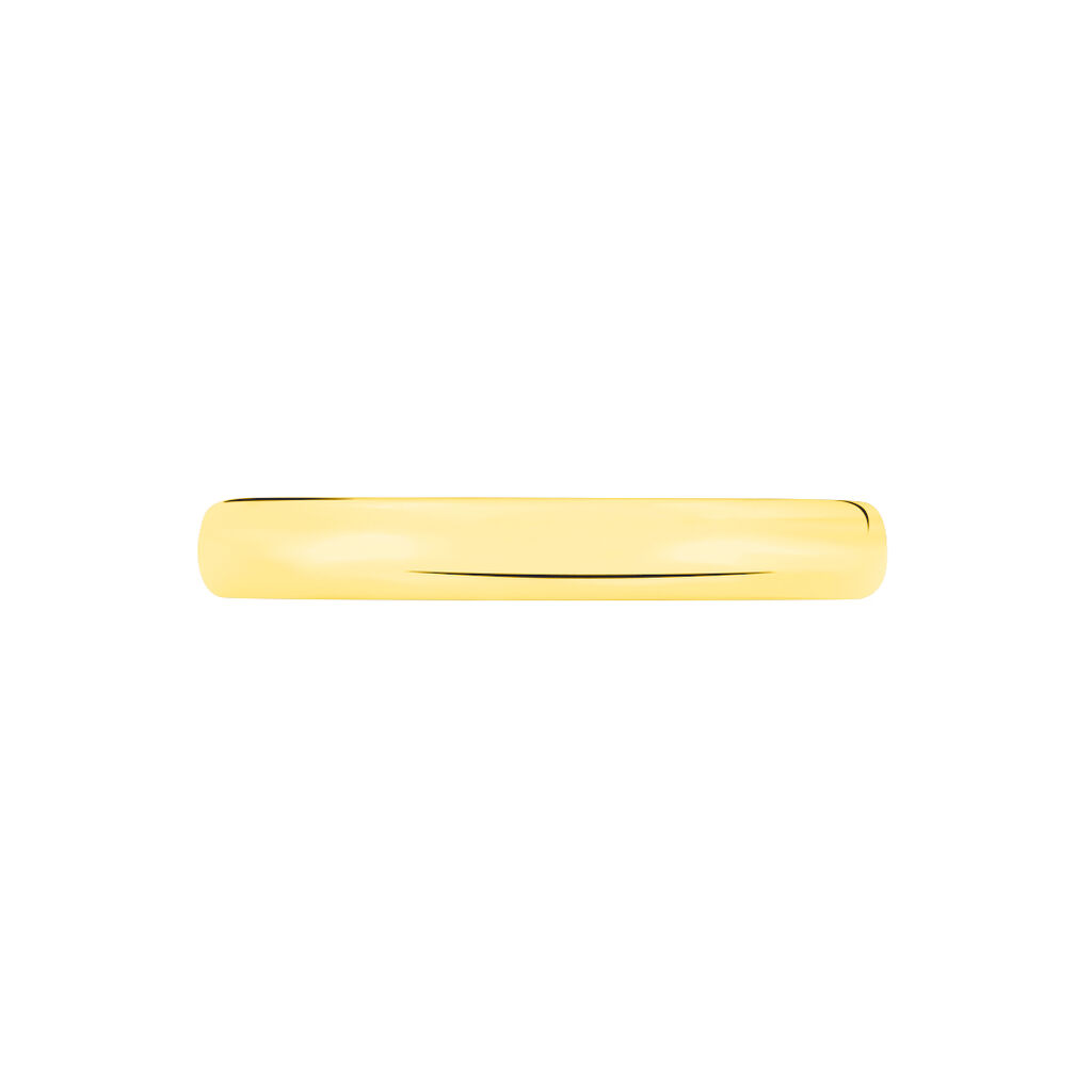 Alliance Aphroditia Demi Jonc Bombe Or Jaune