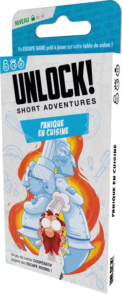 UNLOCK - SHORT ADVENTURES 1 - PANIQUE EN CUISINE