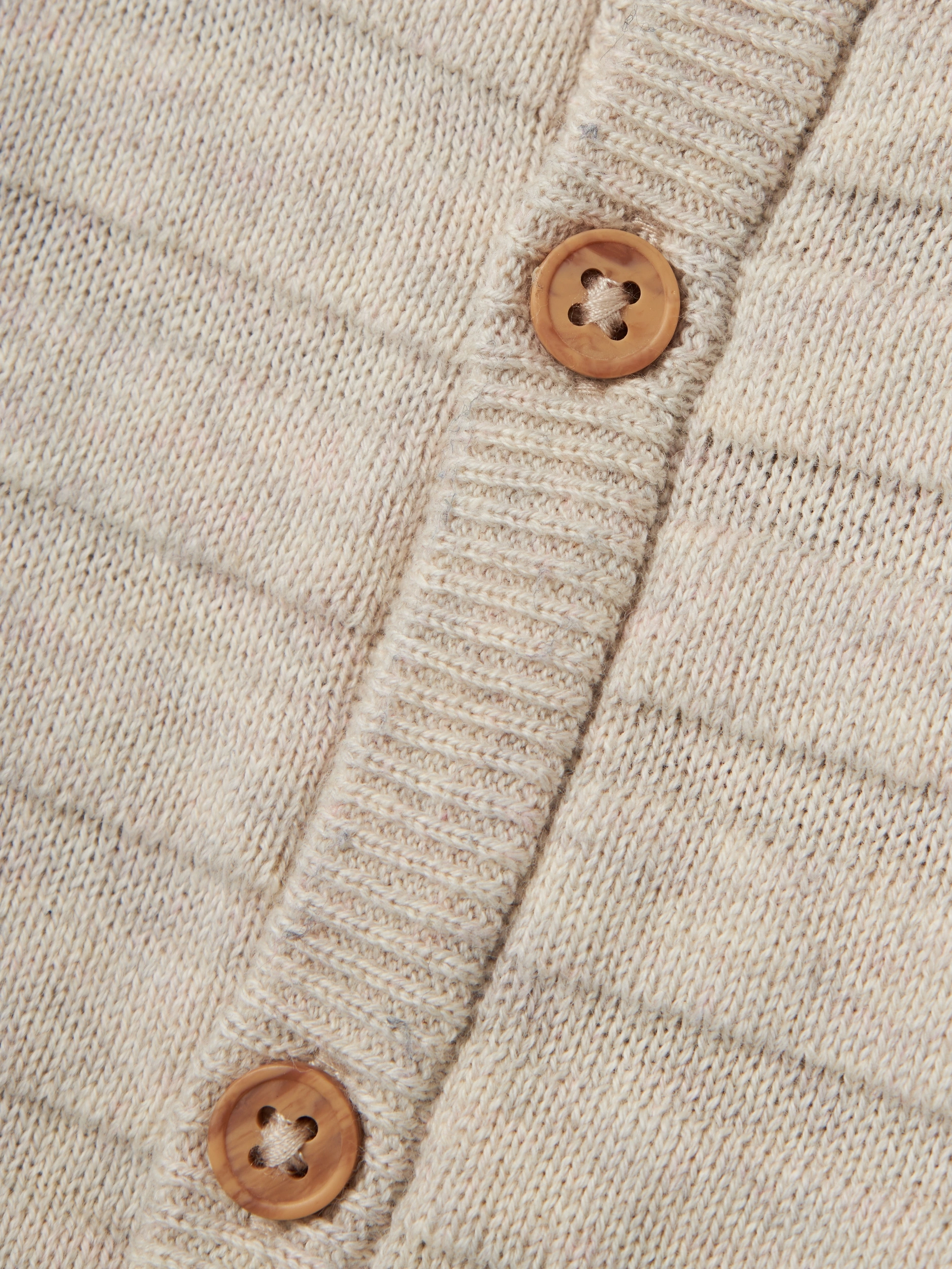 Strickjacke NBMDETRANE in peyote melange