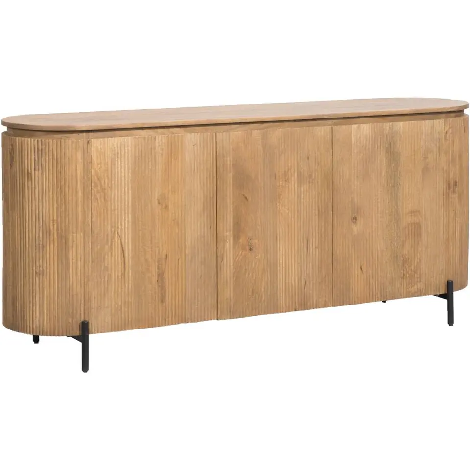 Dressoir Vito - lichtbruin - 81x180x43 cm