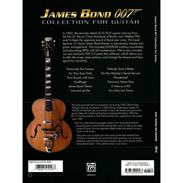 Alfred Music Publishing James Bond Collection Guitar