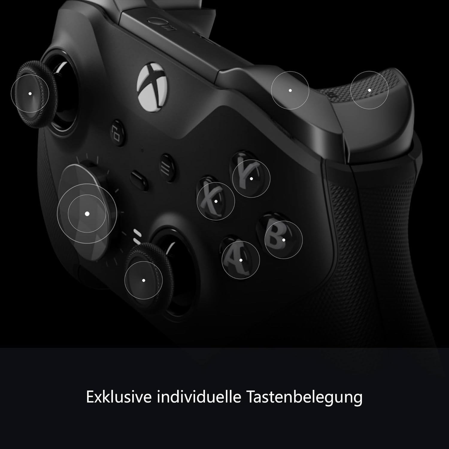 PC / Xbox Series One / Xbox Series X/S Elite Wireless Controller Series 2 mit Back Paddles (FST-00003) - Schwarz