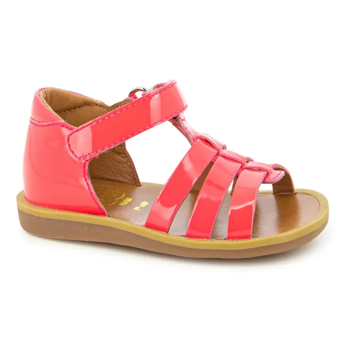 Pom d'Api Sandales Poppy Strap | Rose Litchi