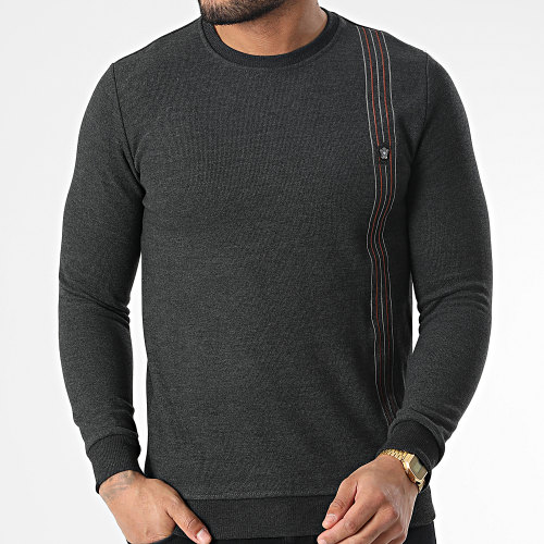 Sweat Crewneck RBL6213 Gris Anthracite