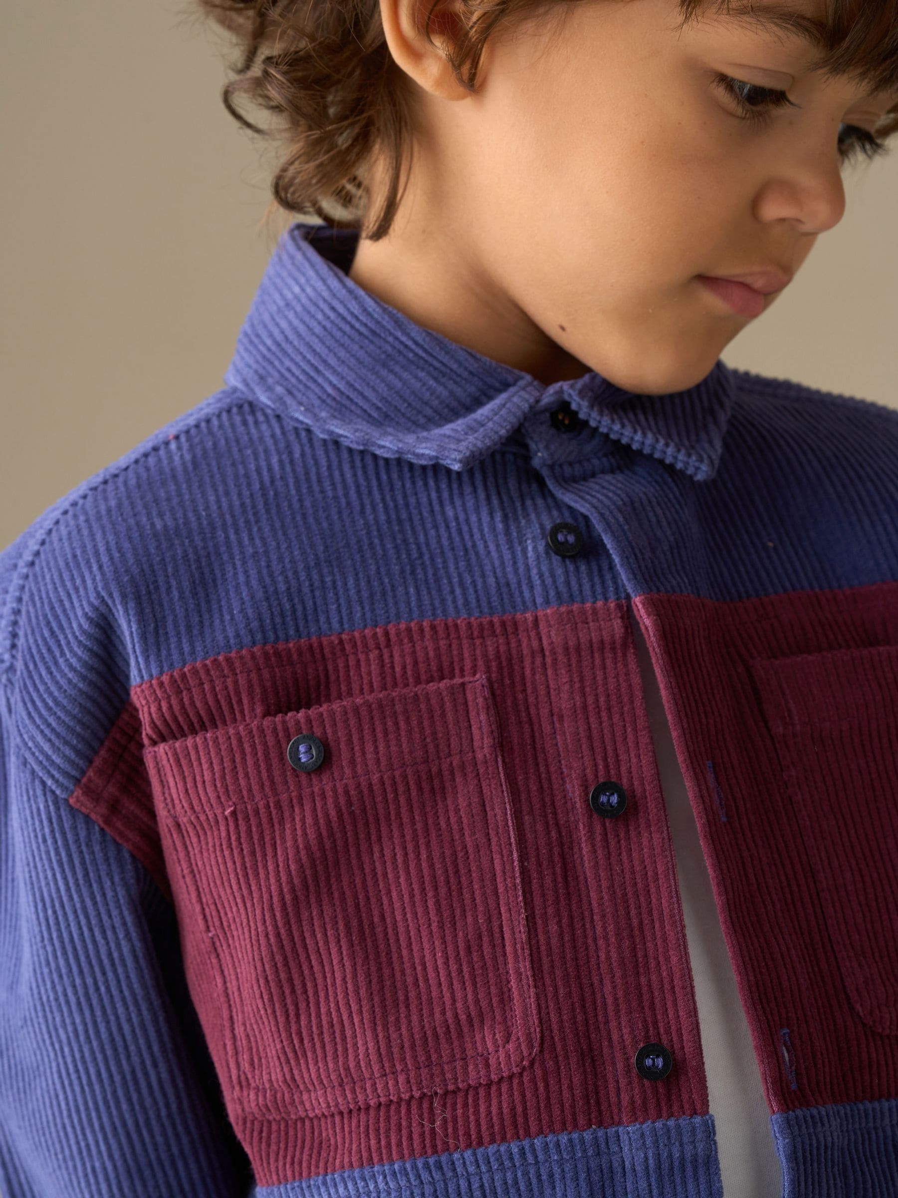 Angel & Rocket Andres Panel Cord Overshirt