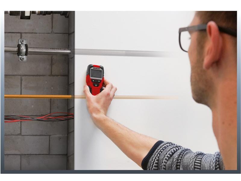 Einhell Ortungsgerät TC-MD 50 Zuverlässige Ortung von Metallen, Holz und elektrischen Leitungen