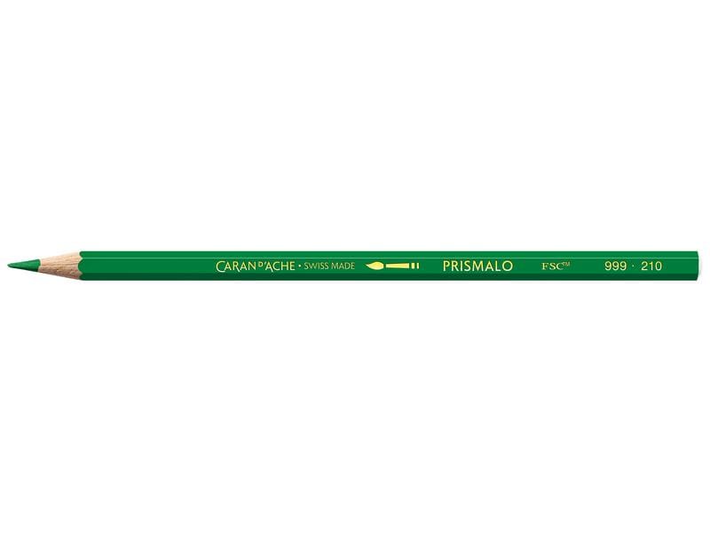 Caran d'Ache Farbstifte Prismalo 3 mm, 1 Stück, Smaragdgrün Wasservermalbare Buntstifte