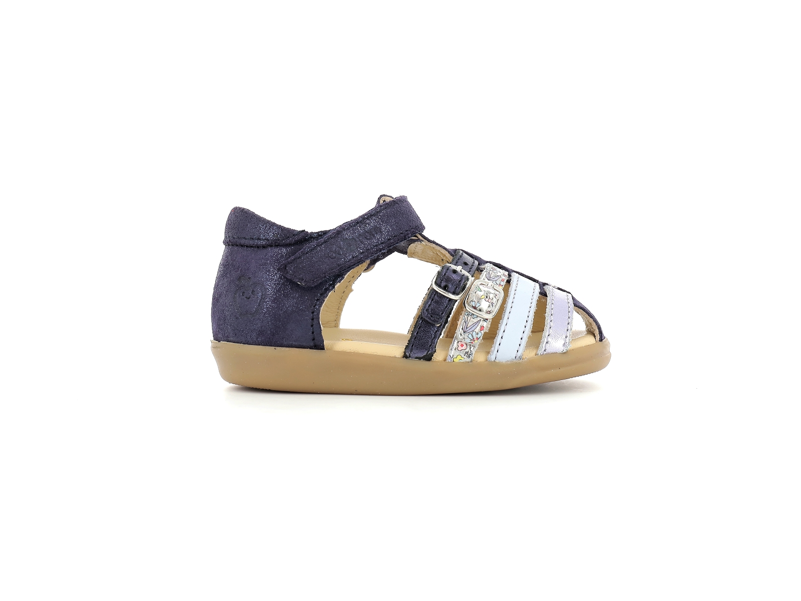 Shoopom-PIKA SPART Cuir Multi Bleu