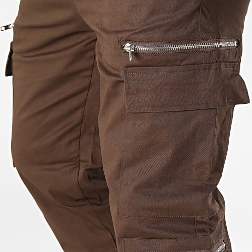 Pantalon Cargo Marron