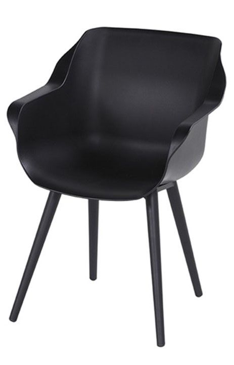 Tuinstoel Carbon Black 11.681.008 Sophie Studio B62 x D59 x H84 cm