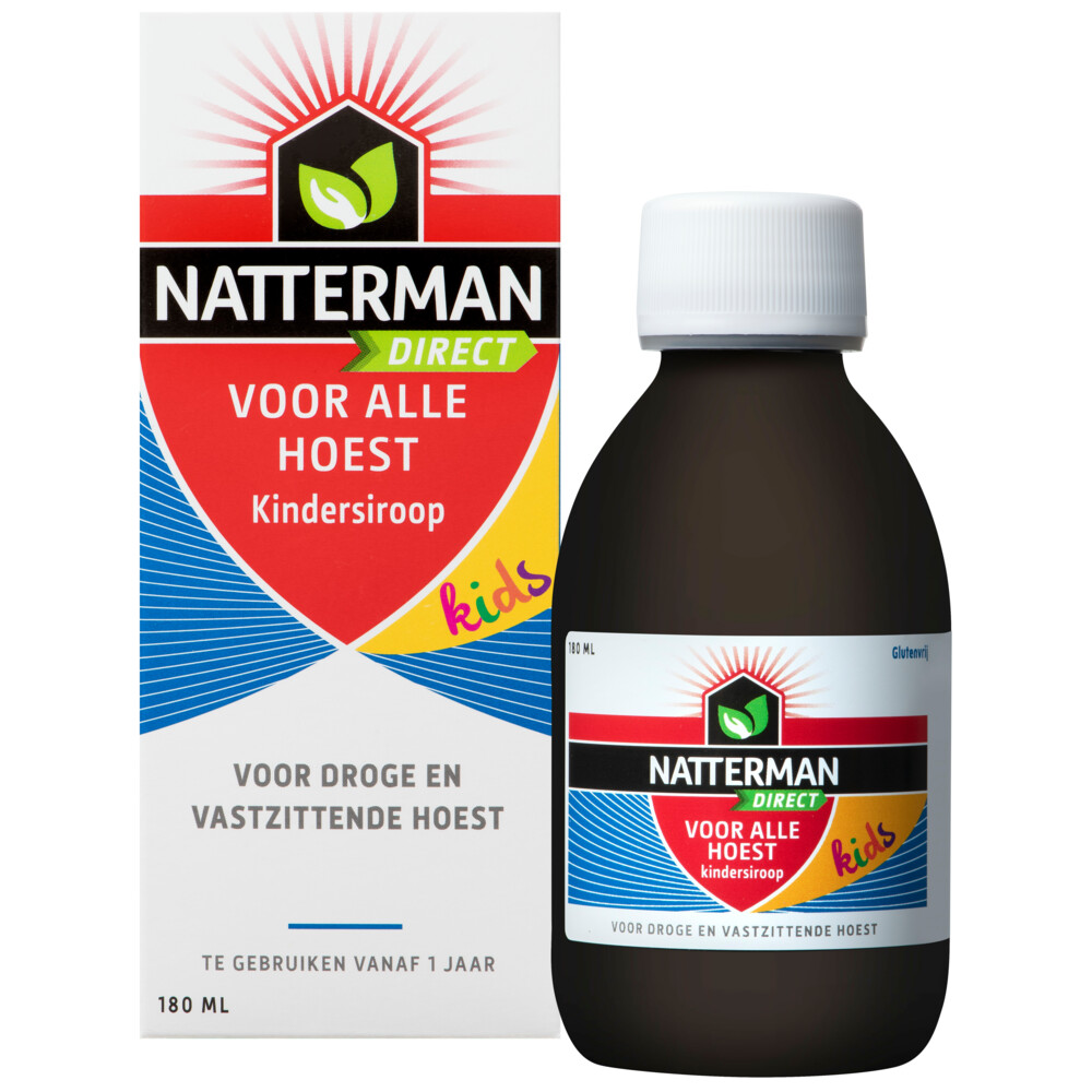 Natterman Natterman Voor Alle Hoest Kindersiroop180 ml