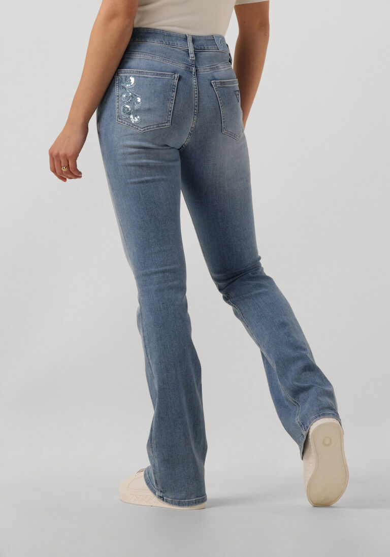 GUESS blauwe guess flared jeans sexy flair