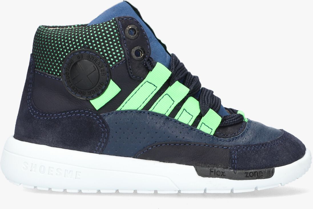 SHOESME blauwe shoesme hoge sneaker rf21w041