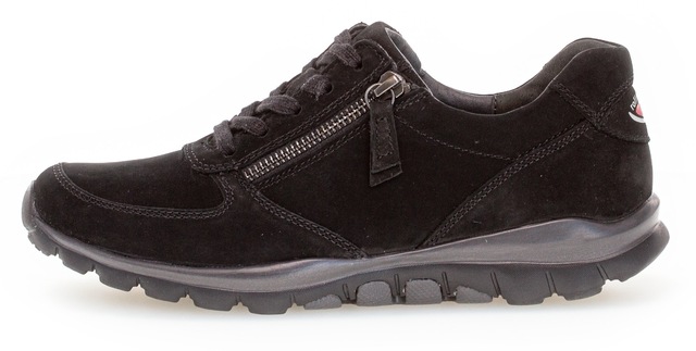 Gabor Rollingsoft Keilsneaker  , Freizeitschuh, Halbschuh, Schnürschuh mit Logo an der Ferse